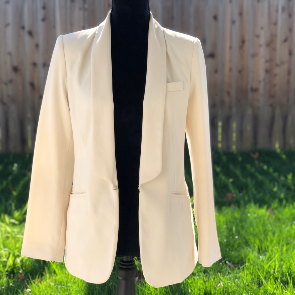 White blazer
